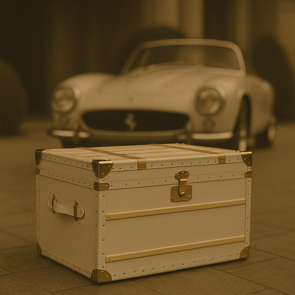 Steamer Trunk in Pelle su Misura | Piatti Milano