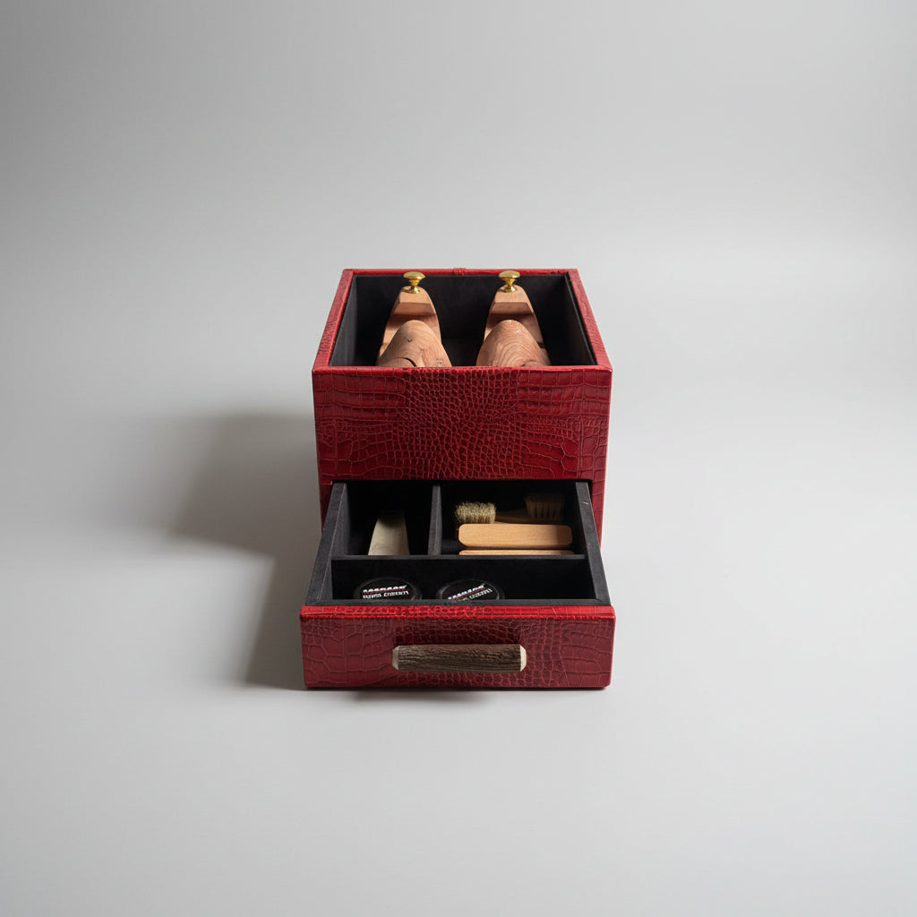 Scatola Porta Scarpe Artigianale su Misura