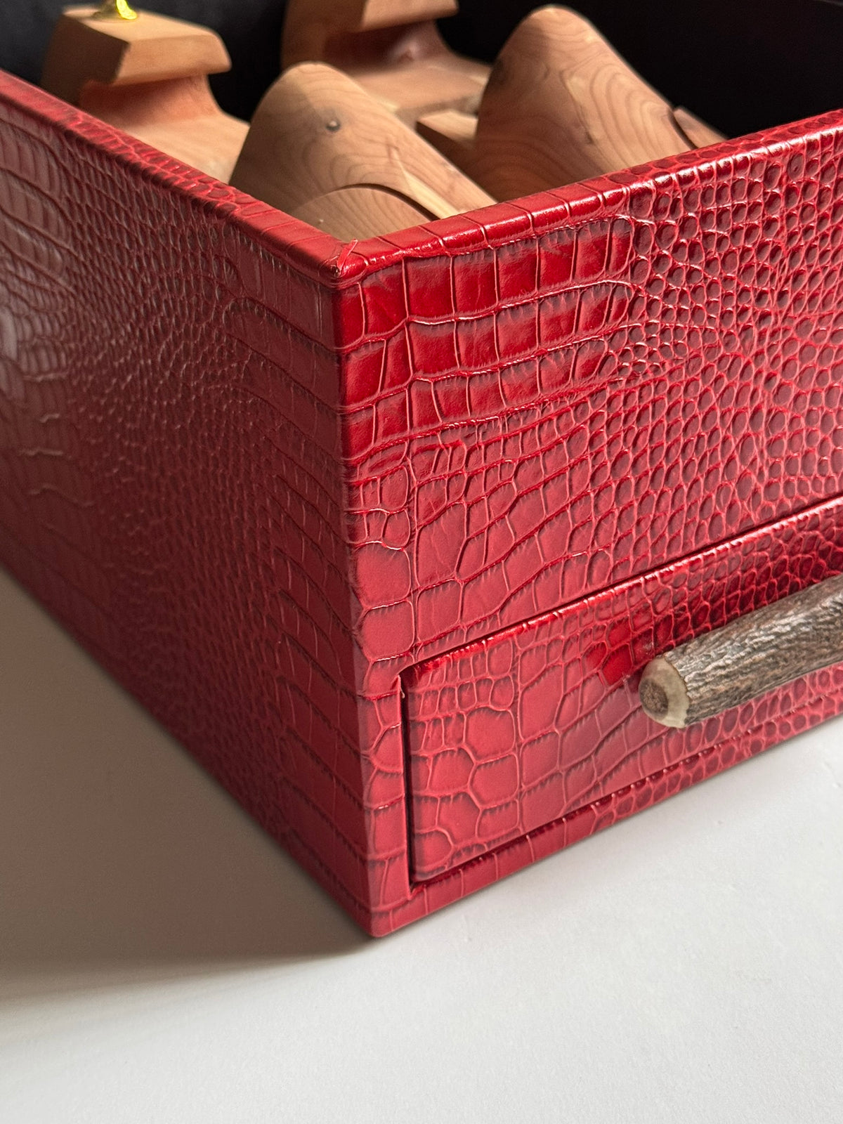 Scatola Porta Scarpe Artigianale su Misura