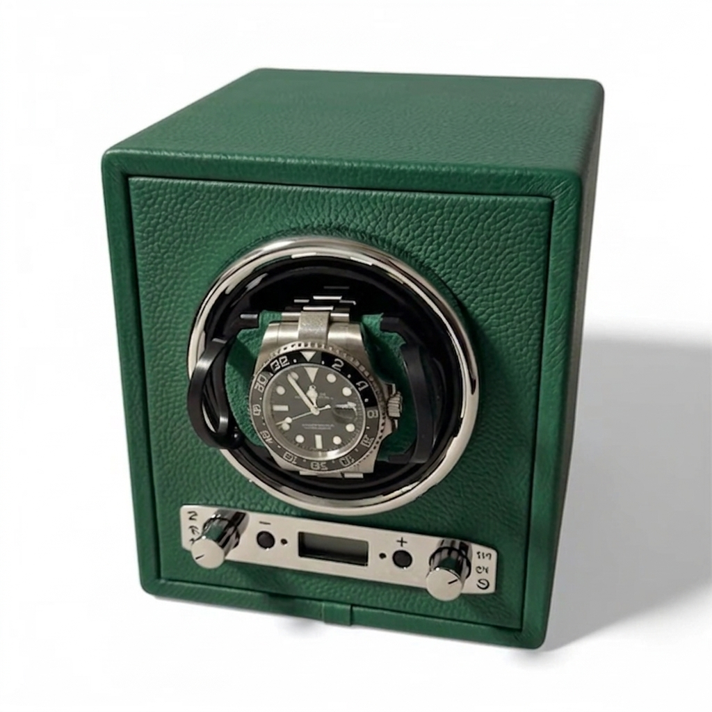 Watch Winder Singolo in Pelle | Piatti Milano