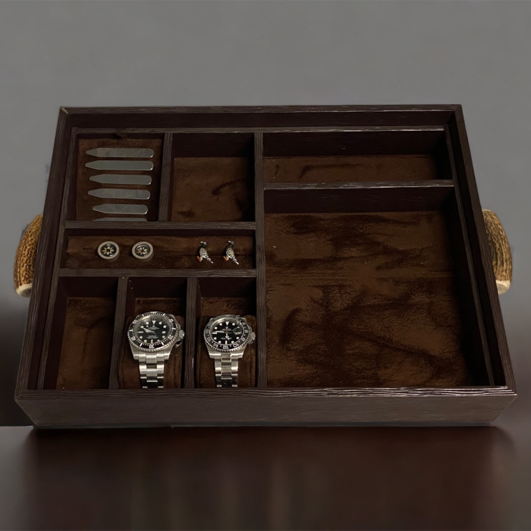Vassoio portagioie per uomo: Organizza con stile la tua collezione di accessori maschili - Private Trunks