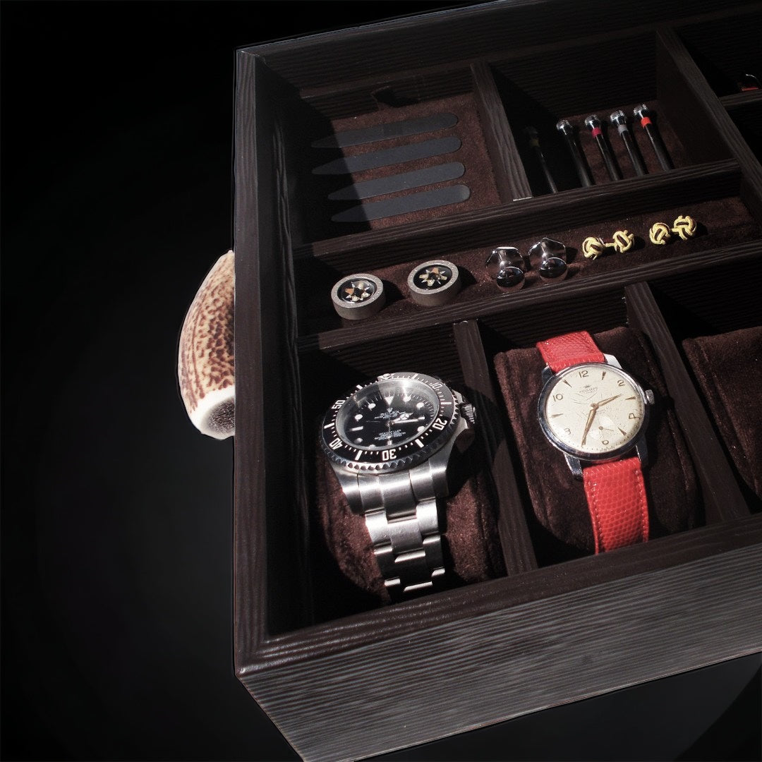 Vassoio portagioie per uomo: Organizza con stile la tua collezione di accessori maschili - Private Trunks
