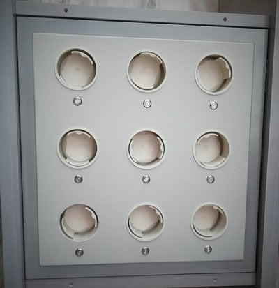 Watch winder da incasso in mobile cassaforte su misura, Piatti Milano