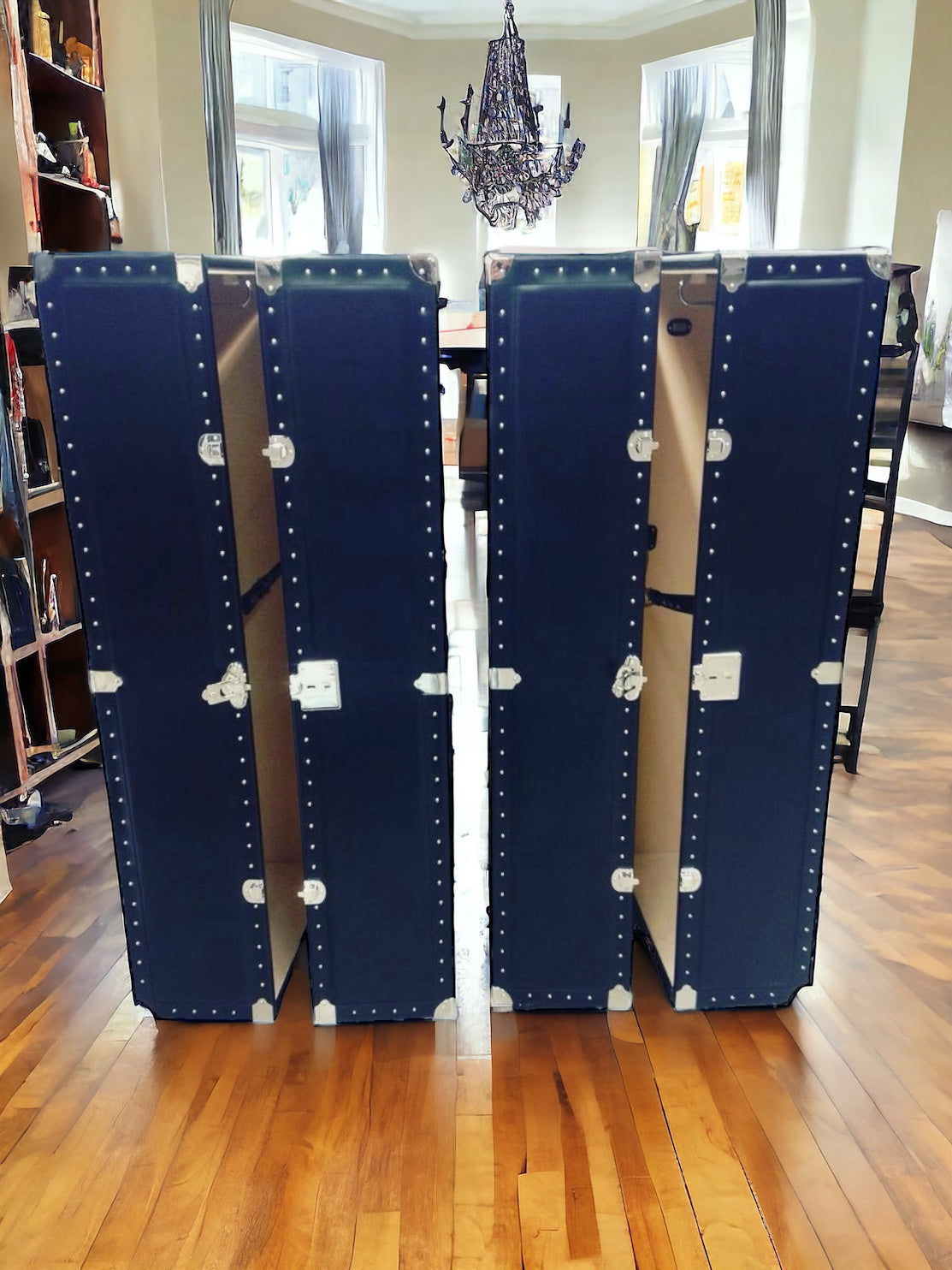 Baule Armadio in Pelle Milano